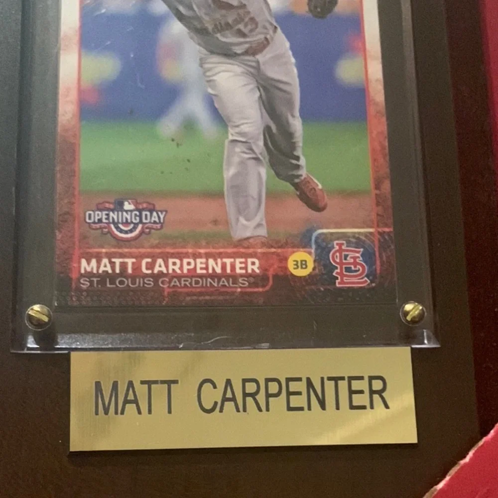 Topps Matt Carpenter Framed Card - Picture 6 of 8